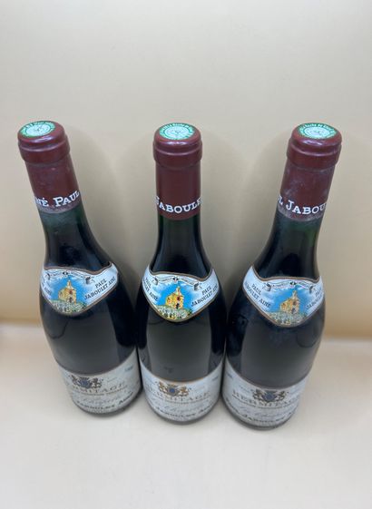 3 bottles, Hermitage La Chapelle, Paul Jaboulet...