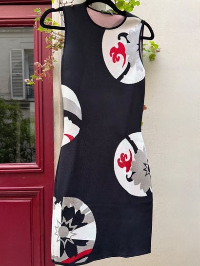 ALEXANDER MC QUEEN 
Robe tube en viscose,...