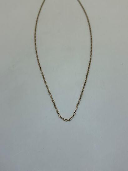 Chaîne en or jaune 18 carats (750/1000) à...