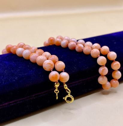 Collier en or jaune 18 carats (750/1000)...