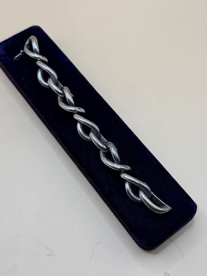 Gaëtan de PERCIN 
Ravissant bracelet en argent...