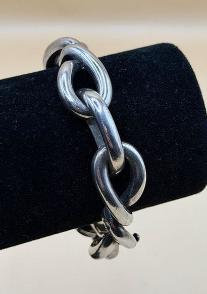 Gaëtan de PERCIN 
Ravissant bracelet en argent...
