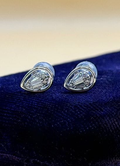 Paire de puces d'oreilles 