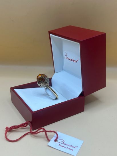 BACCARAT
Importante bague en vermeil (min....