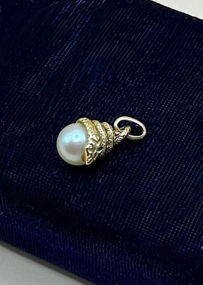 Pendentif en or jaune 18 carats (750/1000)...