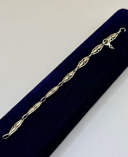 Bracelet en or jaune 18 carats (750/1000)...
