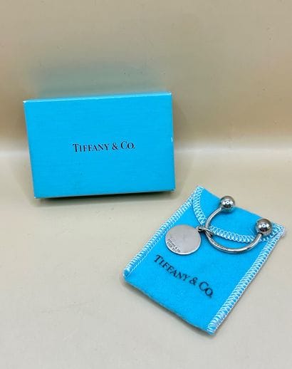 TIFFANY & CO 
Porte-clés en argent (925/1000)...