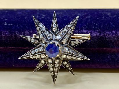Délicate broche en argent (min. 800/1000)...