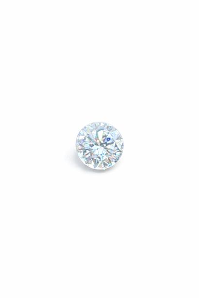 A modern-cut diamond on paper weighed 0.63...