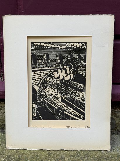 Frans MASEREEL (1889-1972)
La Ville, 1928
Gravure...