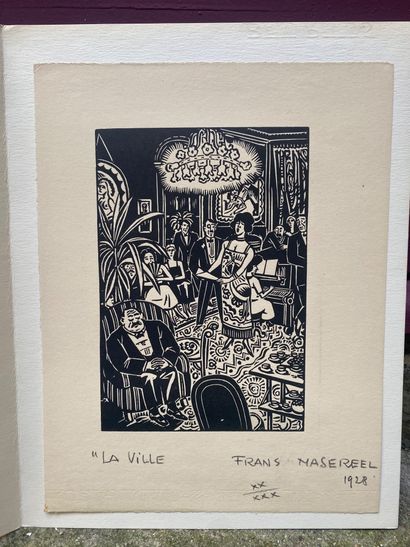 Frans MASEREEL (1889-1972)
La Ville, 1928
Gravure...