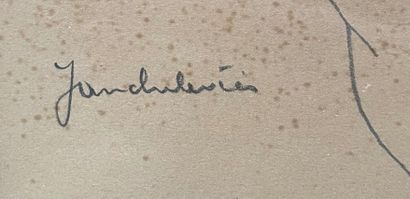 Idel IANCHELEVICI (1909-1994)
Homme assis...