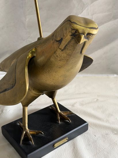 Création CONTEMPORAINE 
Pied de lampe 