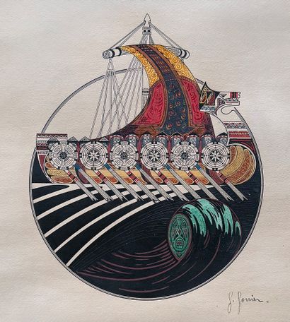 Travail français Art Déco, dans le goût de...
