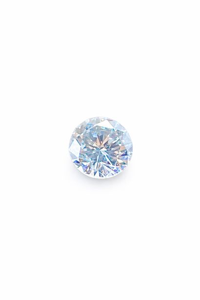 Modern-cut diamond on paper measuring approx....