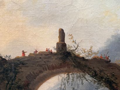 French school circa 1800
Fishermen near a...