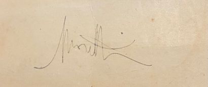 Raymond MORETTI (1931-2005)
Étude, taureau...