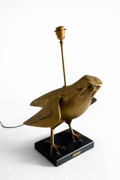 Création CONTEMPORAINE 
Pied de lampe 