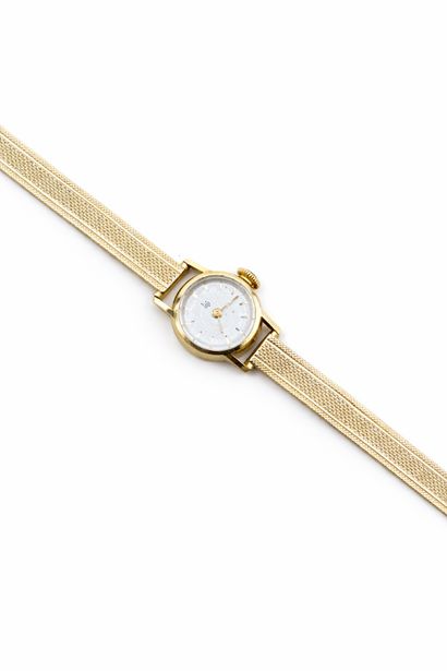LIP 
Elegant ladies' wristwatch in 18K (750/1000)...
