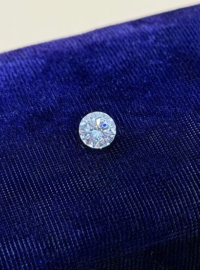 A modern-cut diamond on paper weighed 0.63...