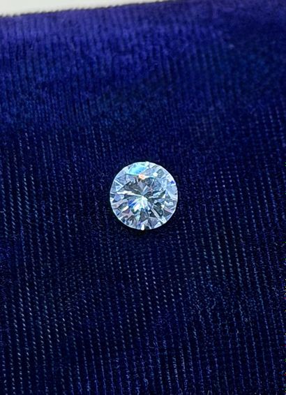 A modern-cut diamond on paper weighed 0.64...