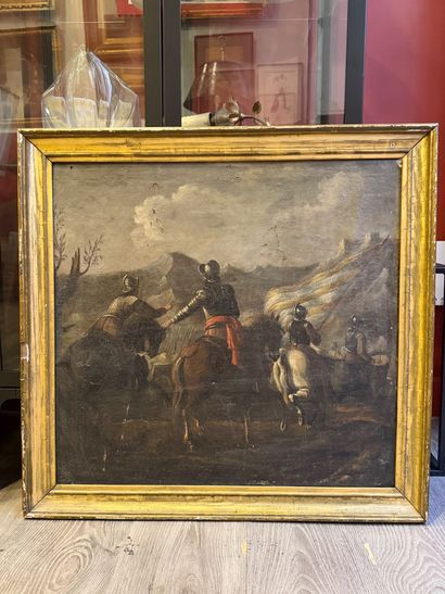 NAPOLITAN SCHOOL circa 1660, entourage of...