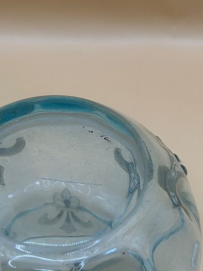 Émile GALLÉ (1846-1904) 
Vase à corps sphérique...