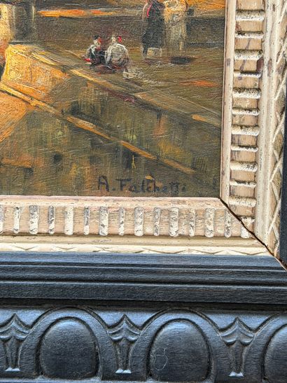 Alberto FALCHETTI (1878-1951)
Fortified landscape...