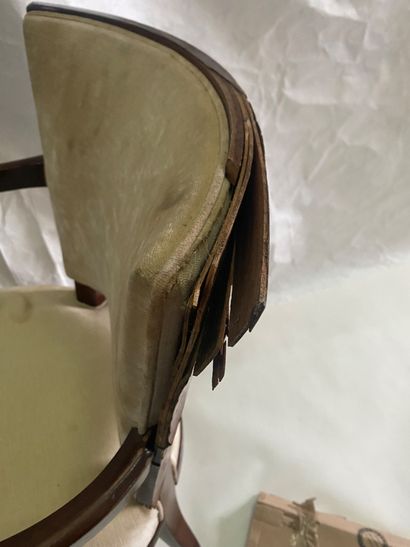 Gaston et Fernand SADDIER 
Suite de six fauteuils...