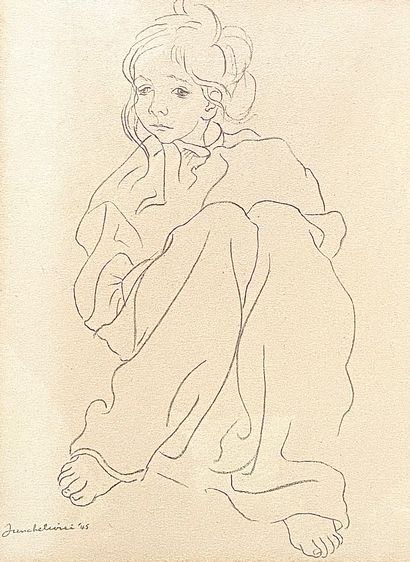 Idel IANCHELEVICI (1909-1994)
Jeune fille...
