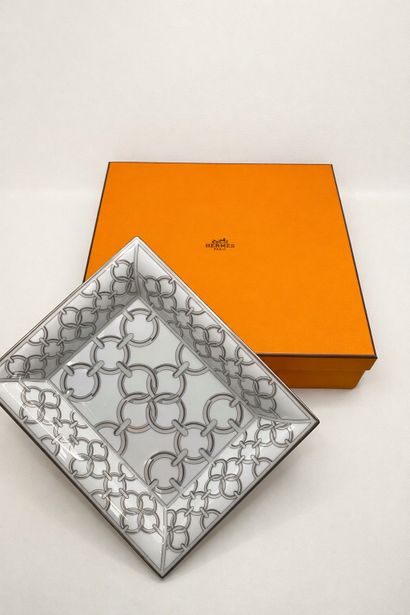 HERMÈS PARIS 
Vide-poche rectangulaire en...