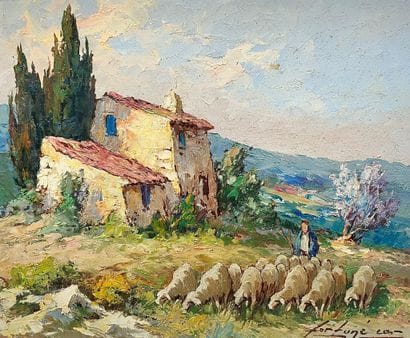 Fortuné CAR (1905-1970)
Shepherd and his...
