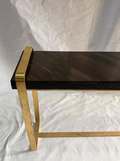 Création CONTEMPORAINE 
Elégante console...