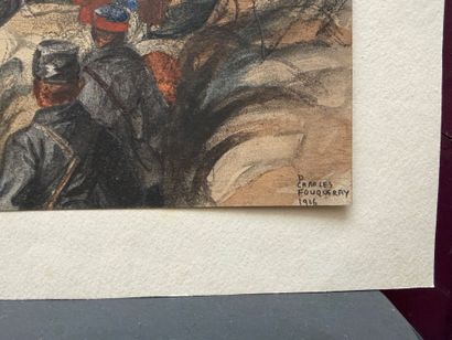 Charles-Dominique FOUQUERAY (1869-1956) 
Les...