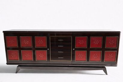 Jean PASCAUD (1903-1996), attribuée à 
Enfilade...