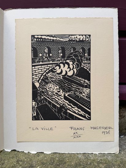 Frans MASEREEL (1889-1972)
La Ville, 1928
Gravure...