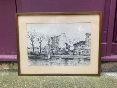 Odette CAMP (1909-1979)
Les quais de Seine,...