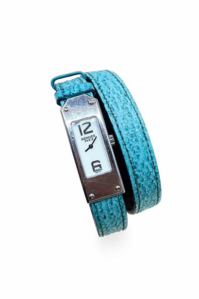 HERMÈS PARIS
Kelly II double-tour quartz...