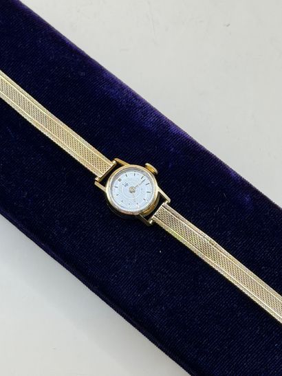 LIP 
Elegant ladies' wristwatch in 18K (750/1000)...