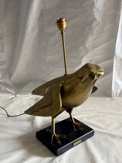 Création CONTEMPORAINE 
Pied de lampe 