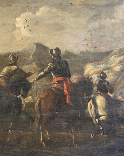 NAPOLITAN SCHOOL circa 1660, entourage of...
