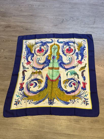 HERMÈS PARIS
Cérès 
Silk twill scarf 
90...
