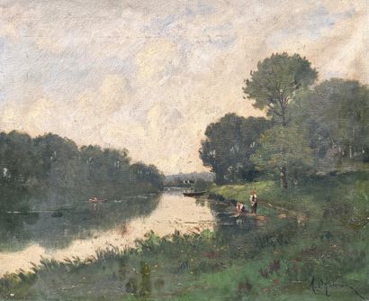 Nicolai Alexandovich OKOLOWICZ
(1867-1928)
Fishermen...