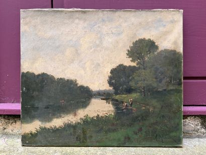 Nicolai Alexandovich OKOLOWICZ
(1867-1928)
Fishermen...