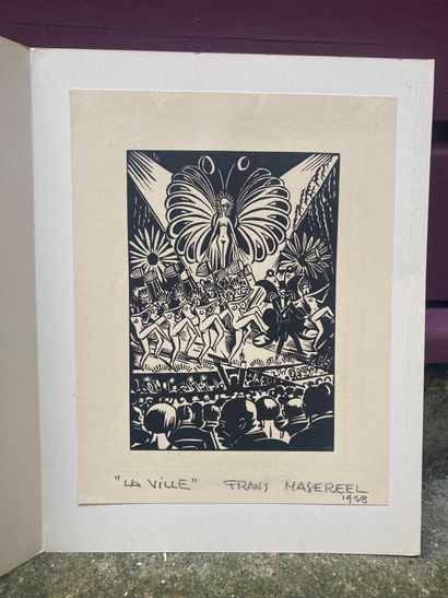 Frans MASEREEL (1889-1972)
La Ville, 1928
Gravure...