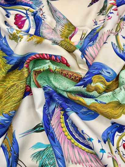 HERMÈS PARIS
Cérès 
Silk twill scarf 
90...