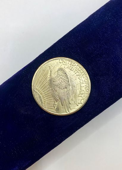 Liberty 1928 US $20 gold coin. 

Lot sold...