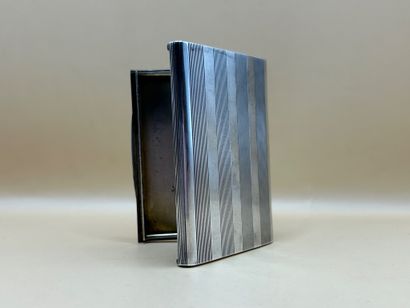 JANESICH 
Cigarette case in silver (925/1000)...