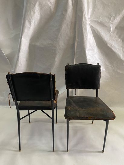 Jacque ADNET (1900-1984), attribuée à 
Paire...