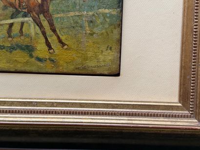 Louis Denis VALVÉRANE (1870-1943)
À cheval,...